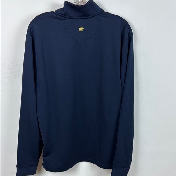 Jack Nicholas Navy Quarter-Zip Pullover - Picture 4 of 5